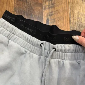 light blue Reebok Jogger Sweatpants with Pocket small thumbnail 3