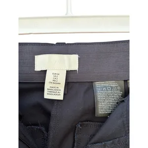 H&M Dress Pants Womens US 2 Gray Slim Ankle Career Office Stretch Trouser thumbnail 4