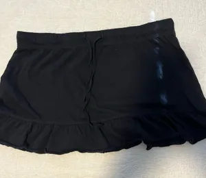 2000s style black mini skirt Size M thumbnail 1