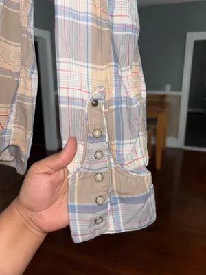Guess Collard Shirt Men's Western Pearl Snap Vintage Embroidered Country thumbnail 5