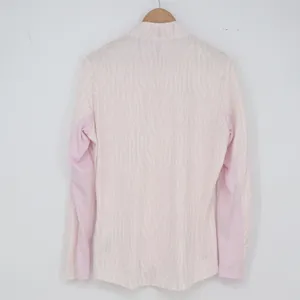 Adidas Pullover Womens L Quarter Zip Pink White Zebra Print Golf Excellent thumbnail 6