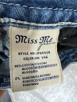 Miss Me bootcut Star-Embellished Jeans Designer Americana 4th of July size 28 thumbnail 7