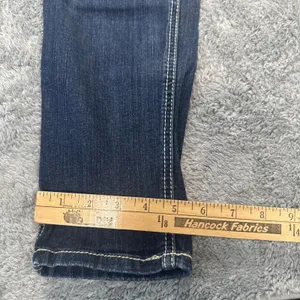 Ariat Real Denim Jeans Women 33R Blue Mid Rise Skinny Ella Stretch Denim Cowgirl thumbnail 9