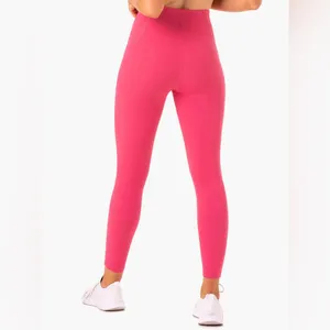 Ryderwear‎ Pink High Rise Leggings Women’s Small Athletic Gym Workout Activewear thumbnail 2