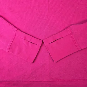 Sweaty Betty After Class Sweatshirt Pink Cropped Thumbhole Pullover US 8 M thumbnail 5