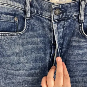 Free People We the Free Dark Acid Wash High Rise Skinny Jeans Women's Size 30 thumbnail 5
