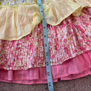 Loveshackfancy Floral Ruffle Kielle Ruffle Crop Top & Mayze Mini Skirt Set Small thumbnail 6