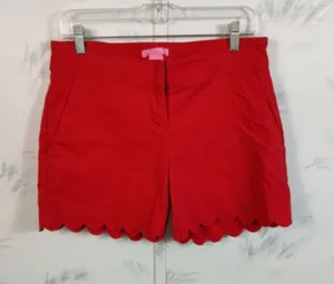 Isaac Mizrahi Red Shorts thumbnail 1