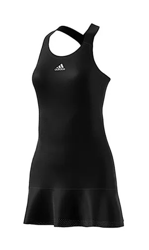 New Adidas Black Tennis Y-Dress Athletic Womens Size S Aeroready Slim Fit thumbnail 1