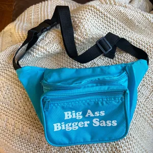 Rare “Big Ass Bigger Sass” belt bag bum bag music festival bag thumbnail 1