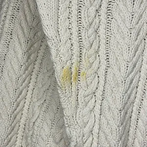 Vintage by Ralph Lauren Hand Cable Knit Fisherman Crewneck Sweater Sz Large thumbnail 6
