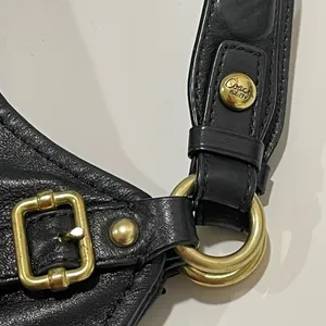 Coach 15958 Madison Black Leather Large Convertible Shoulder Bag. thumbnail 8