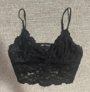 ZARA Lace Bralette Top thumbnail 1