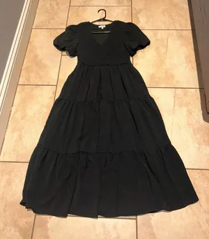Black TCEC Ruffle Dress thumbnail 1
