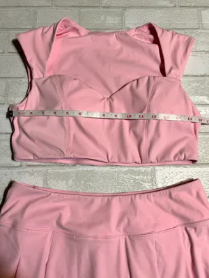 Women's Active Set Skorts and top light pink Size XL thumbnail 7