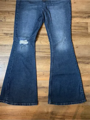 Arizona Jean Co Highest Rise Vintage 70s Flare Jeans Size 9 thumbnail 3