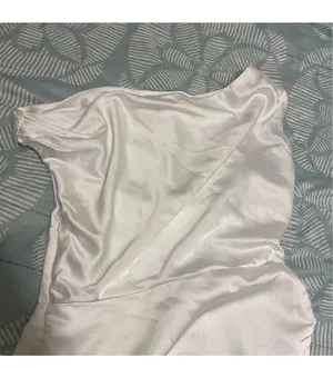 Show Me Your Mumu Jodie Maxi Dress Ivory Luxe Satin Medium thumbnail 4