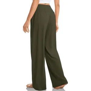 TARSE Olive Green Comfy Crossover Waist Stretchy Lounge Pants XL thumbnail 9