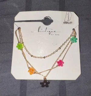 Boutique by BKE Flower Anklets  thumbnail 1