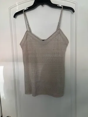American Eagle Beige cami thumbnail 2