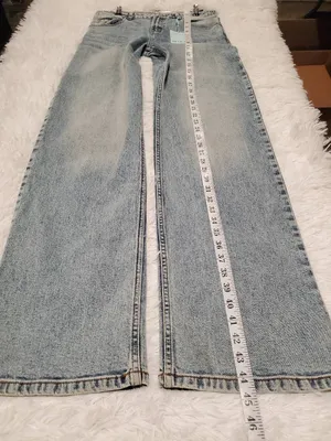 Revice NEW TLC Ocean Ave Low Rise Baggy Jeans in Blue Size 27 thumbnail 6