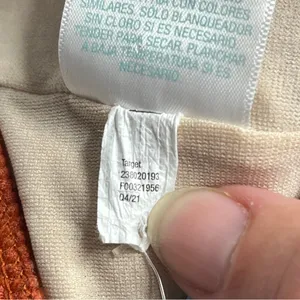 Flawed NWT One-Piece Swimsuit Orange‎ Kona Sol sz medium 8-10 bathing suit thumbnail 7