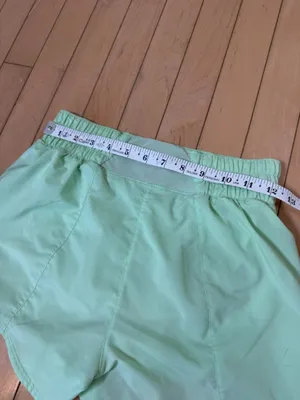 NIKE Dri Fit Lime Green Running Shorts Lined Lightweight Size XS thumbnail 13