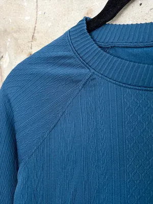 Lululemon Rest Less Pullover, Carbon Blue thumbnail 4