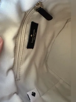 Kate Spade Cameron Small Bucket Bag Black Leather thumbnail 8