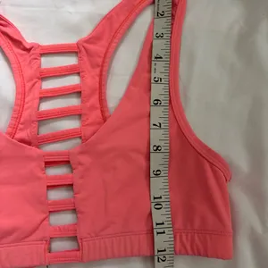 Victoria's Secret PINK Coral Ladder-Back Racerback Sports Bra thumbnail 8