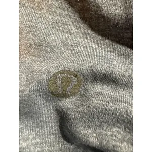 Lululemon Womens Heathered Gray Athletic Shorts Layered Waist‎ Pockets Size 4 thumbnail 5
