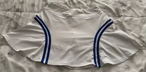 Eleven by Venus Williams White pleated tennis skorts, size S athletic athleisure thumbnail 1