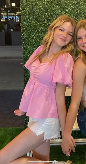 Zara Pink Top thumbnail 1