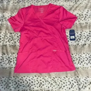 NWT Cherokee Workwear Scrub Top thumbnail 1