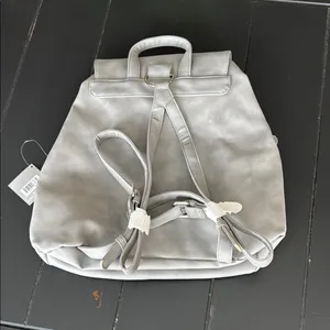Ulta Beauty Gray Backpack with Adjustable Straps and Flap Closure thumbnail 2