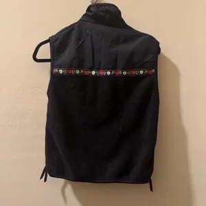 Vintage Ribbon Fleece Vest thumbnail 3