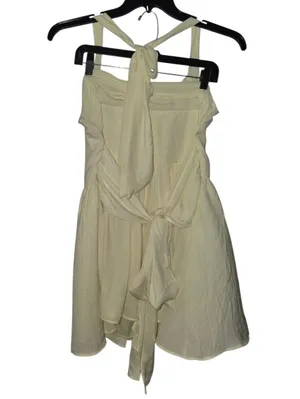 ASOS Design Off White Mini Dress Size 14 thumbnail 2