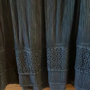 Knox Rose Gray Smocked Pleated Mini Dress thumbnail 3