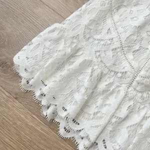 Lovers and friends lace mini white dress thumbnail 4