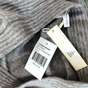 Lavender Brown Grey Maxi Bodycon Skirt With Slit Size M thumbnail 4