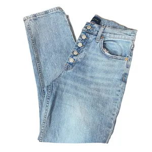 Aeropostale Mom Jean Light wash button up fly thumbnail 2