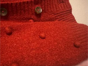 MADEWELL Pom-Pom Cardigan Sweater thumbnail 3