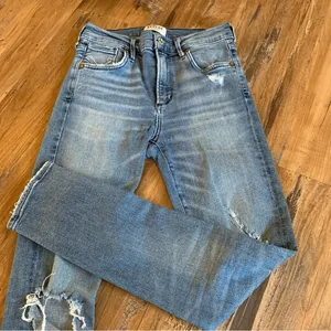 AGOLDE High-Rise distressed Stretchy Skinny Jeans 24 0 thumbnail 1