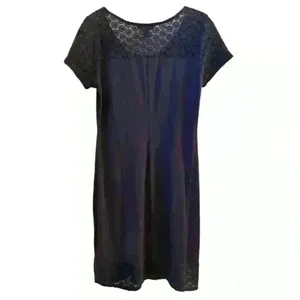 Tommy Bahama Women's Navy Blue Lace Dress‎ Swim Coverup Size Small thumbnail 3