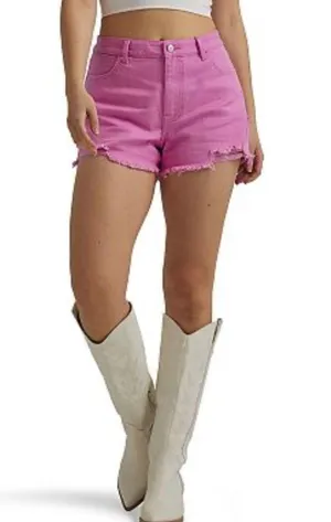 Wrangler Women's High-Rise Vintage Cutoff Jean Shorts thumbnail 1