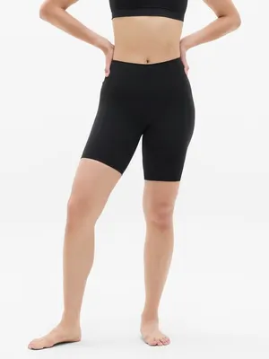 New Athleta XS Transcend 7" Bike Short Black X-Small Regular thumbnail 1