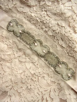 NWT Rickie Freeman for Teri Jon Lace & Taffeta Gown in Blush Pink Dress 16 thumbnail 7