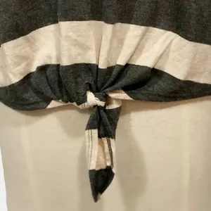 Socialite Stripe Front Tie Tank Top thumbnail 3