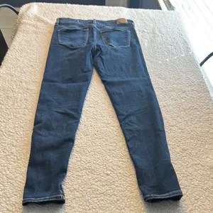 American Eagle Outfitters Dark Blue High Rise Jeggings thumbnail 5