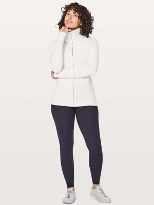 Lululemon Radiant Jacket Heathered Grey Outerwear Size 4 thumbnail 2